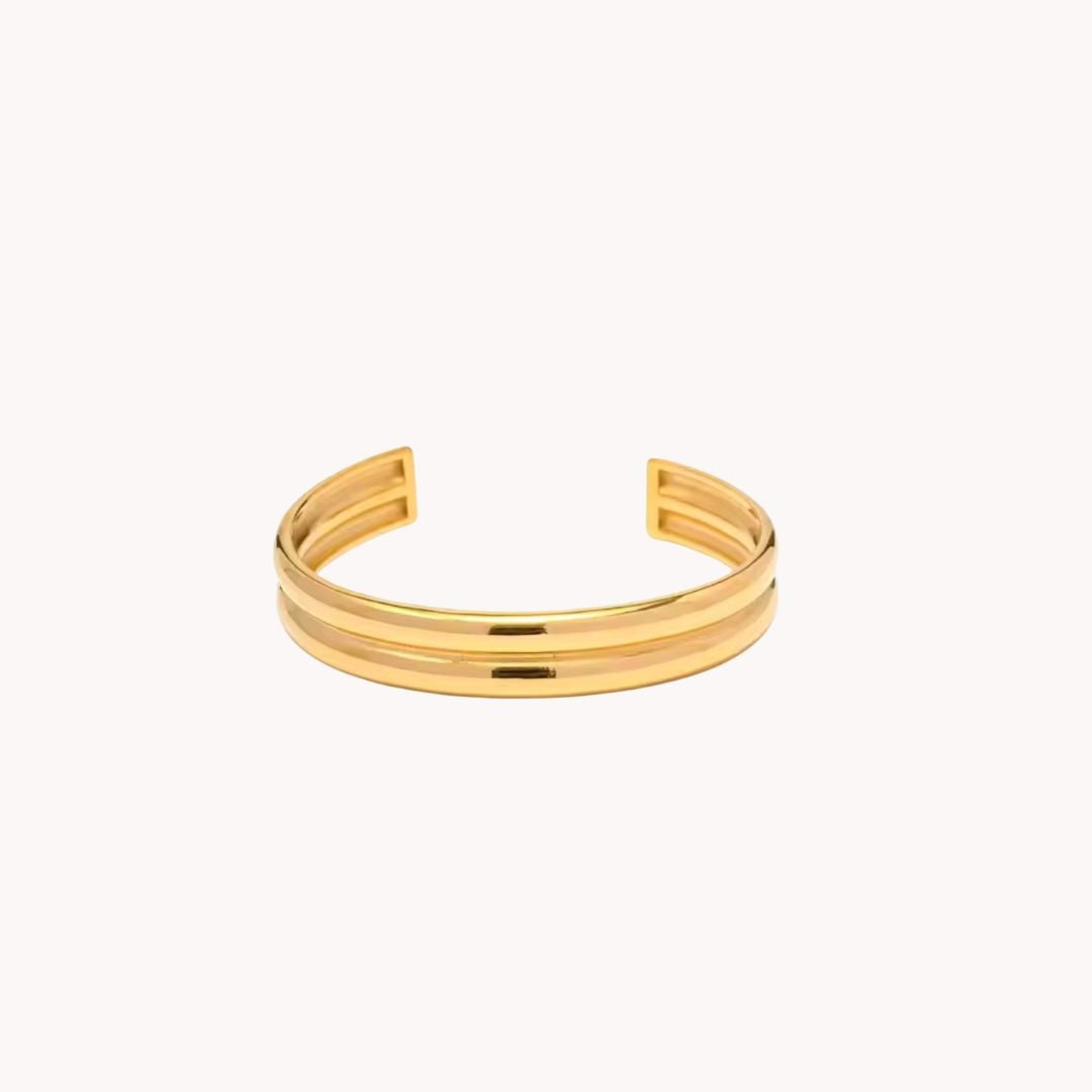 Antonie Layer Chunky Bangle Bracelet