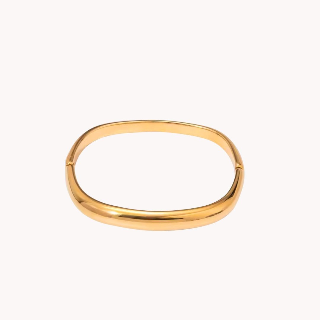 Verena Plated Buckle Square  Bracelet