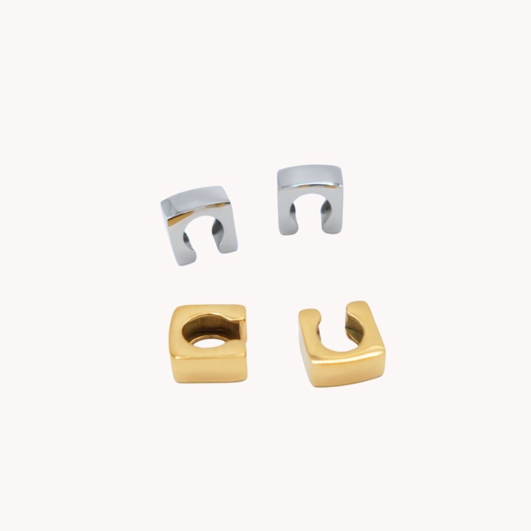 Shauna Chunky Square  Ear Cuff