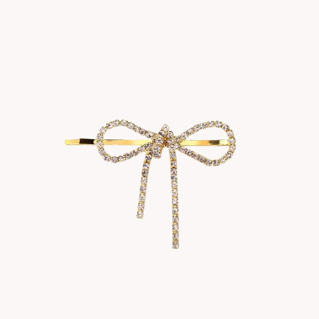 Tifany Shiny  Hair Bow Clip