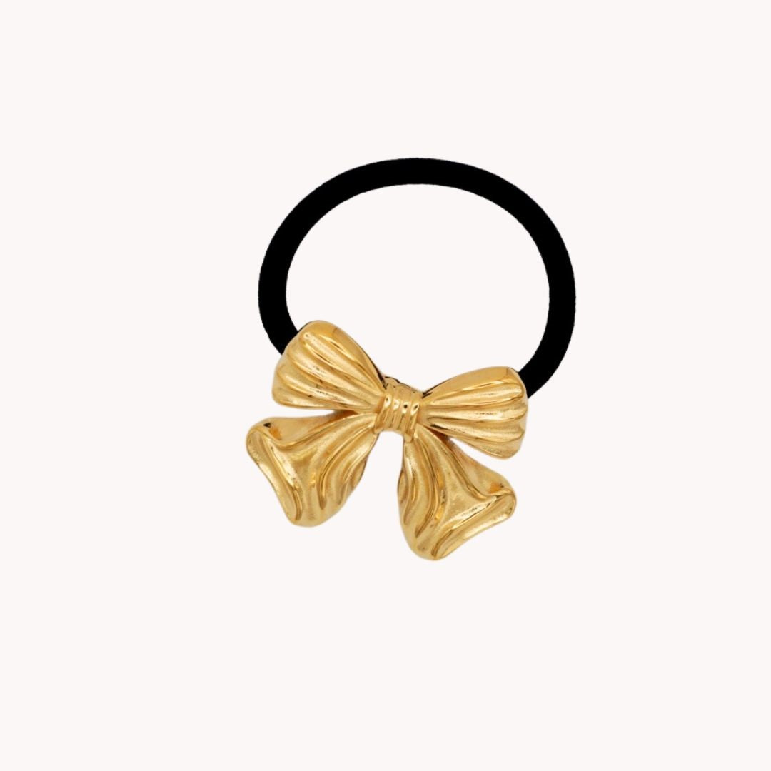 Bow Gold Hair Band