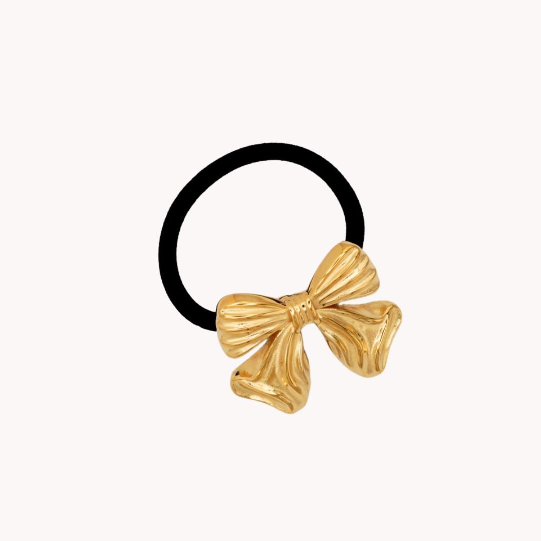 Bow Gold Hair Band