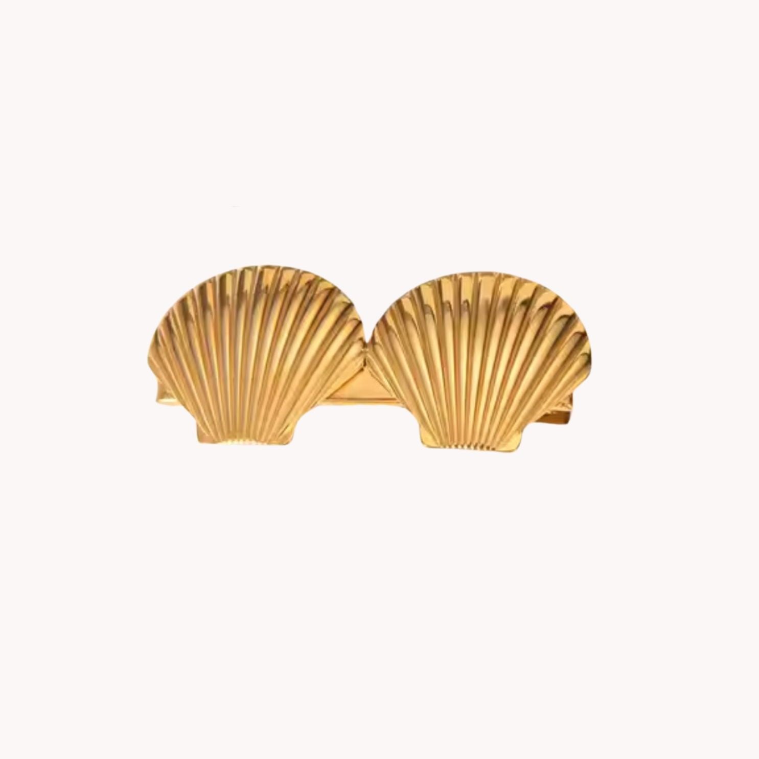 Liane Shell Hair Gold Clip