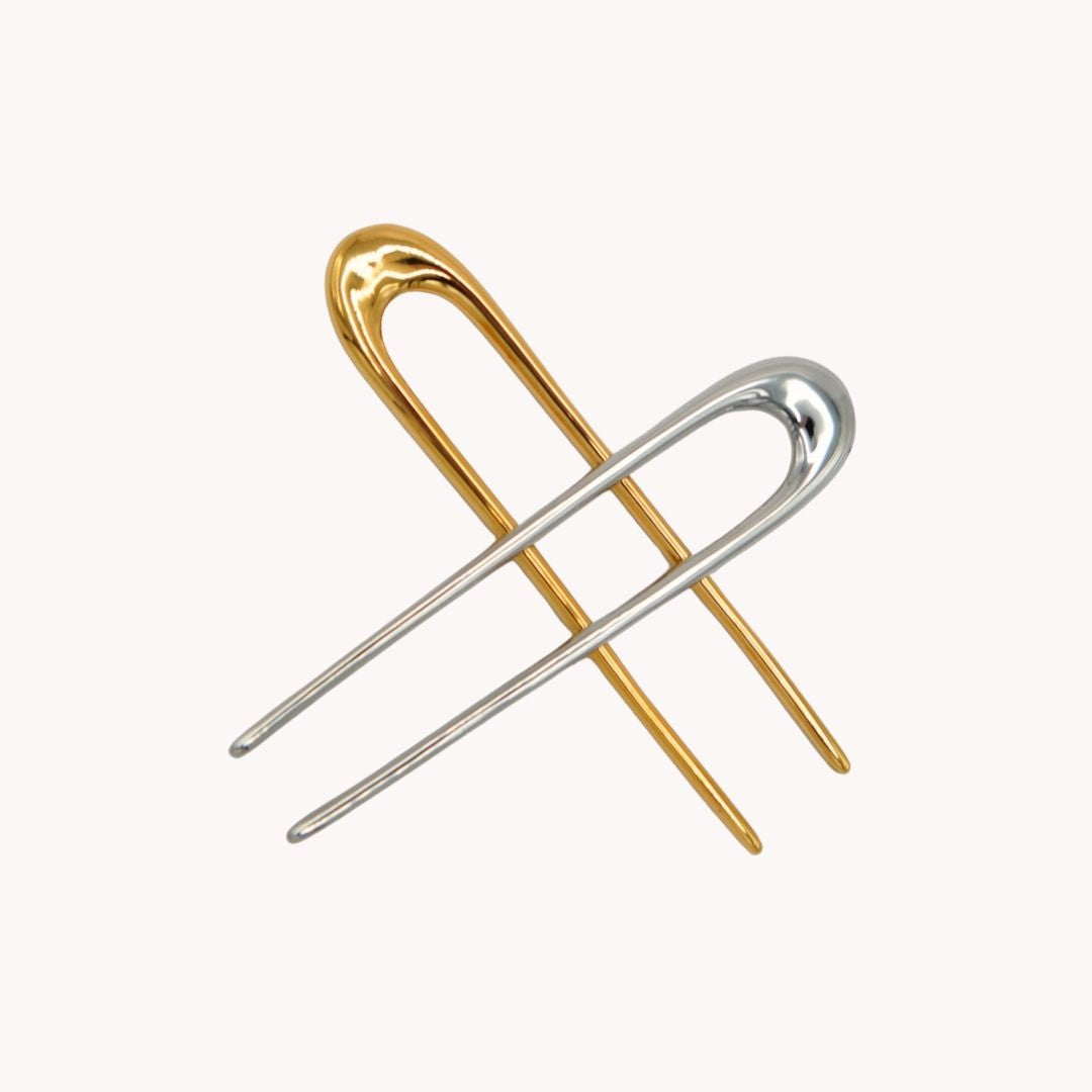 Clare Hair Fork Elegant Clip Stick