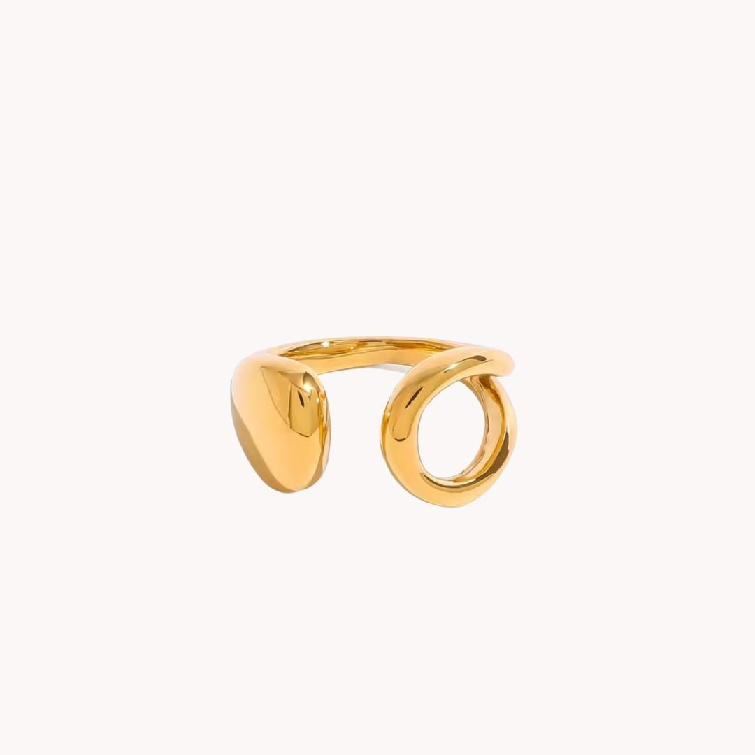 Alma Asymmetrical Open Ring