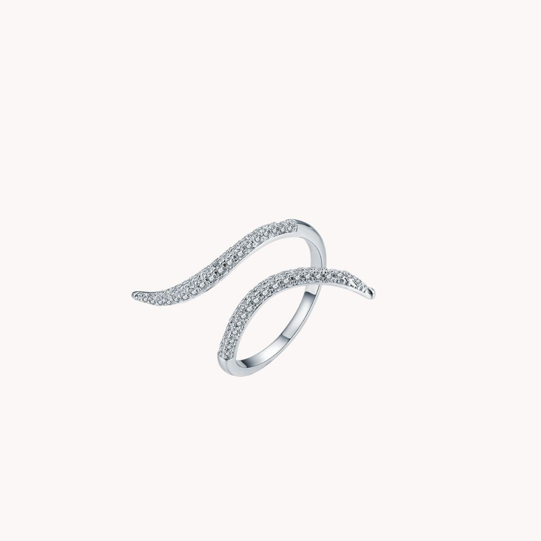 Lariat PAVE BAND Ring