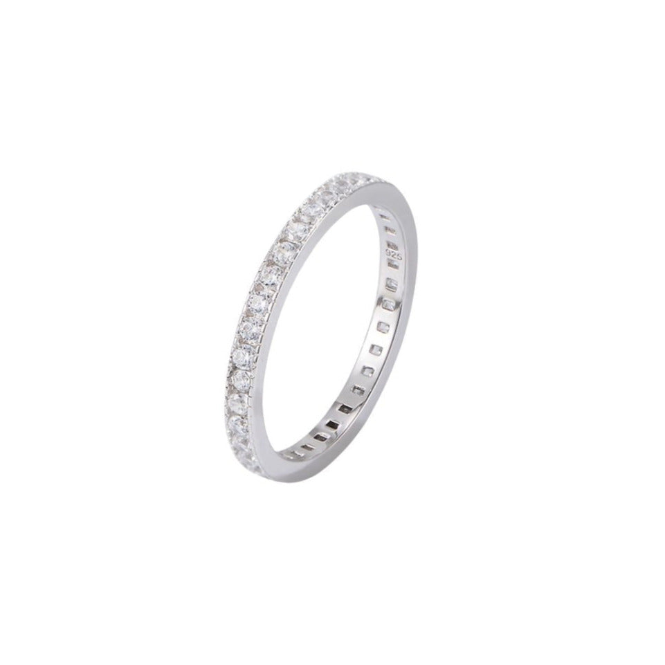 The Infinity Band Round band ring